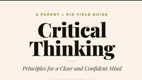 Beat Peer Pressure with Critical Thinking — 30 principles field guide
